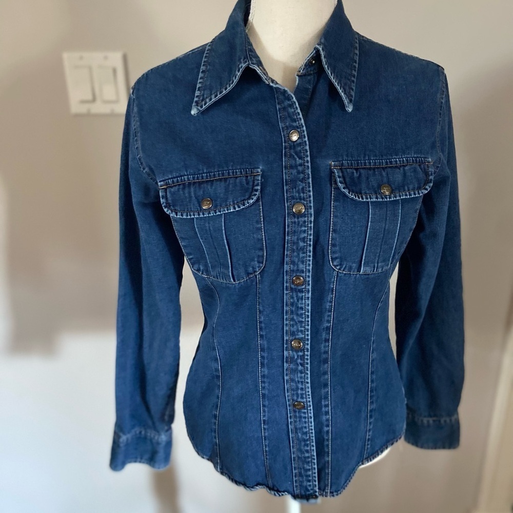 Vintage Club Monaco denim shirt